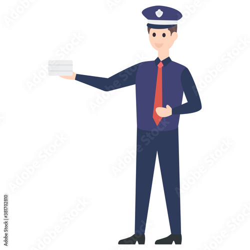 Police Officer Character