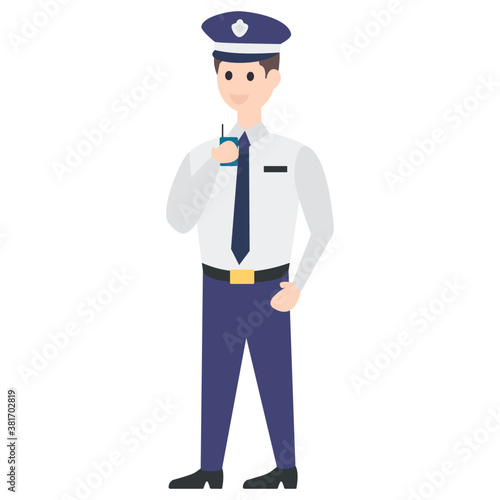 Police Officer Character