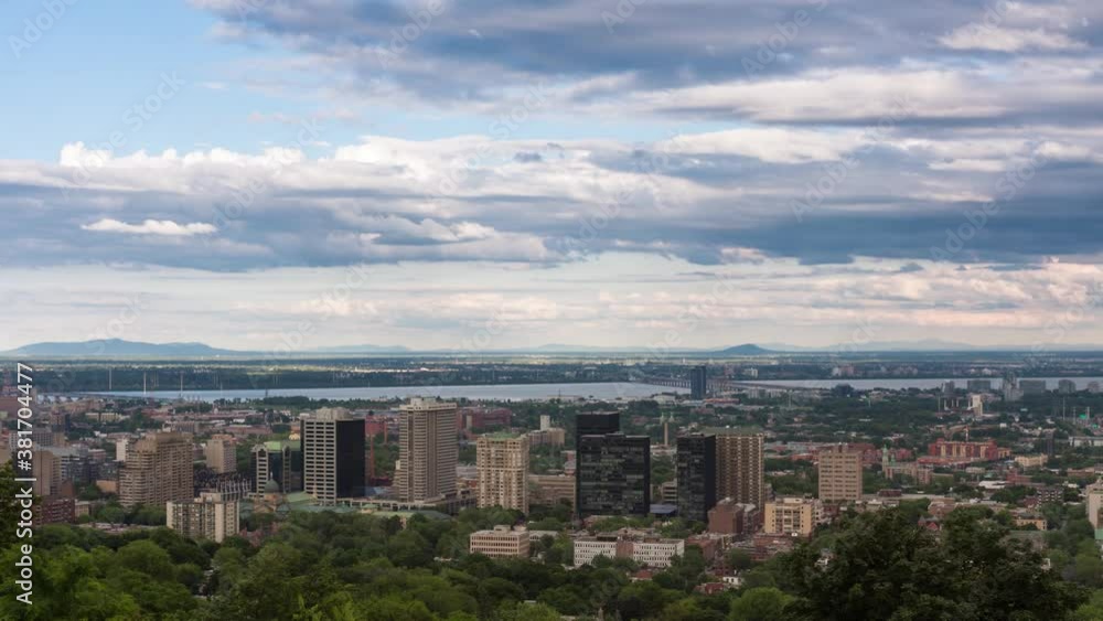 Time Lapse of the sun breaking through the clouds over Westmount in Greater Montreal. July 2013. Time Lapse of the sun breaking through the clouds over Westmount in Greater Montreal. July 2013.