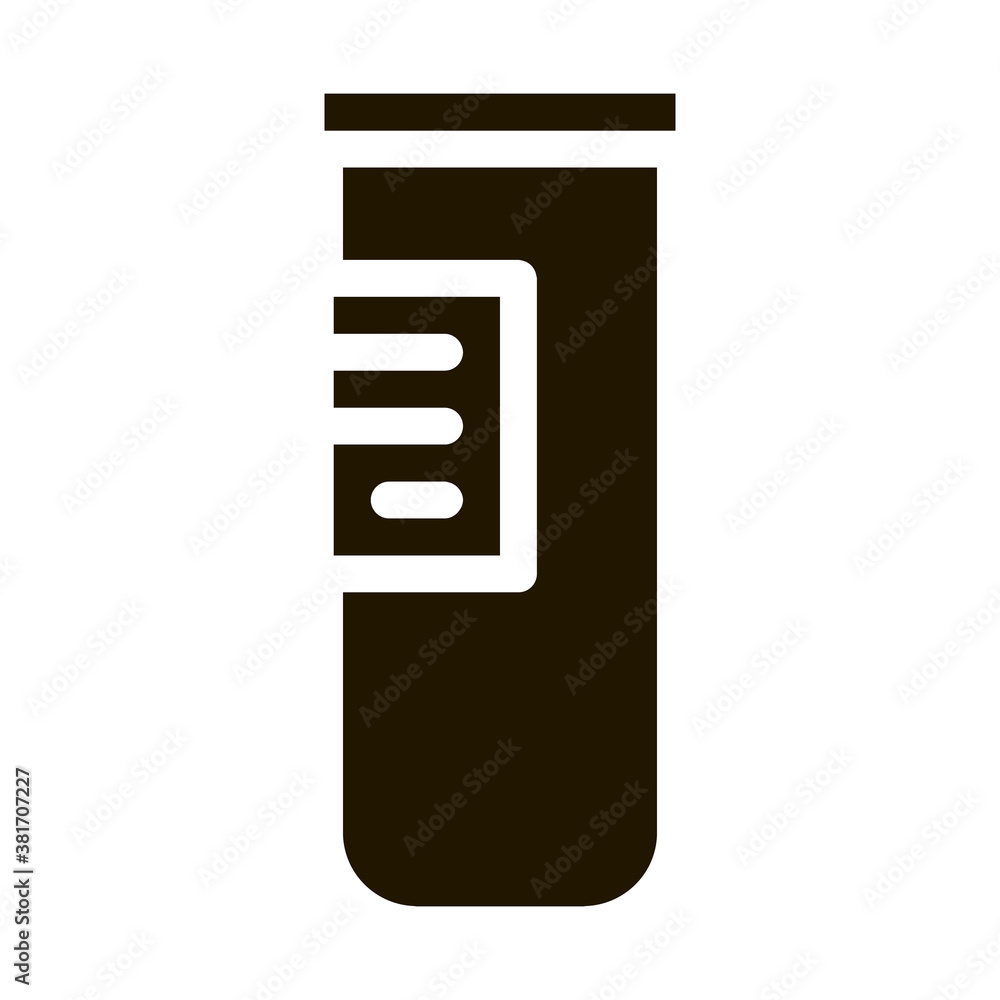 Ball Package glyph icon vector. Ball Package Sign. isolated symbol illustration Ball Package glyph icon vector. Ball Package Sign. isolated symbol illustration