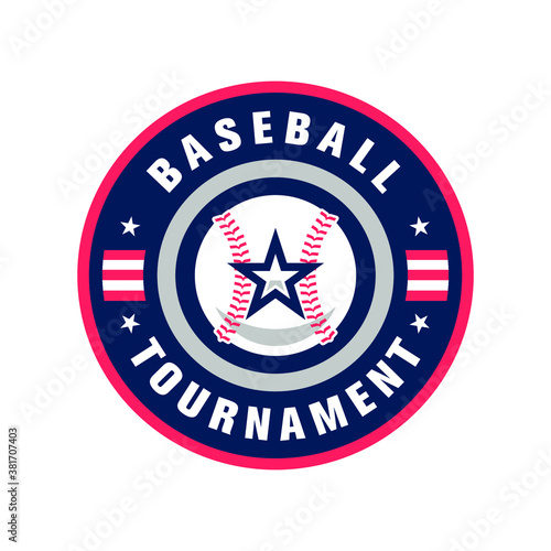 Baseball Tournament Logo