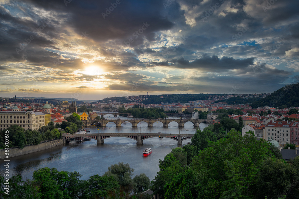 Panorama Praga