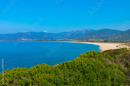 Strand Liamone zwischen Tiuccia und Sagone im Süden von Korsika, Frankreich