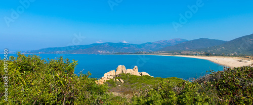 Strand Liamone zwischen Tiuccia und Sagone im Süden von Korsika, Frankrei