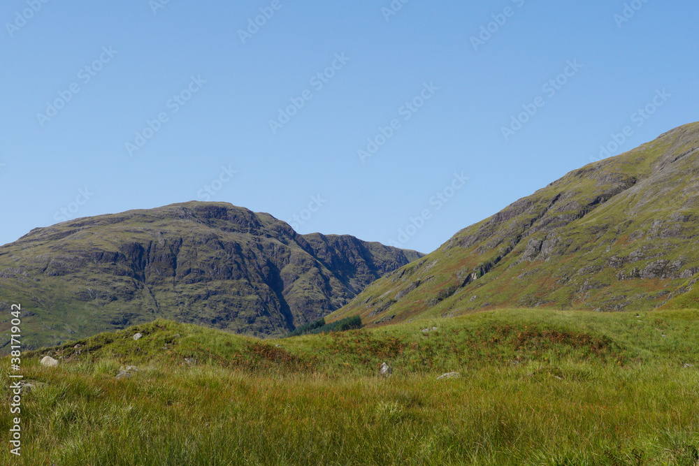 Glen Etive in the Scottish highlands