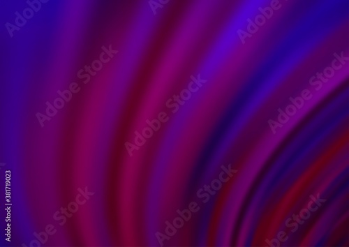 Dark Purple vector template with bubble shapes. Shining illustration, which consist of blurred lines, circles. Textured wave pattern for backgrounds.