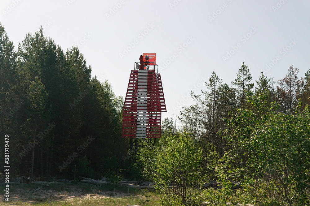 alignment of the navigation sign
