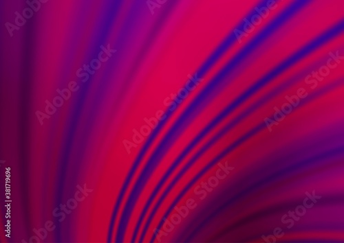 Light Purple vector modern bokeh pattern. A vague abstract illustration with gradient. The blurred design can be used for your web site.