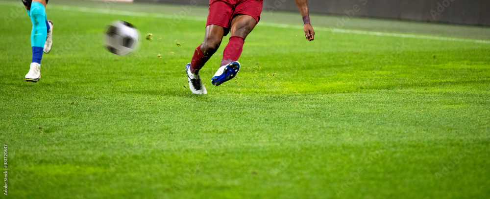 banner of soccer game players fighting for football banner of soccer game players fighting for football