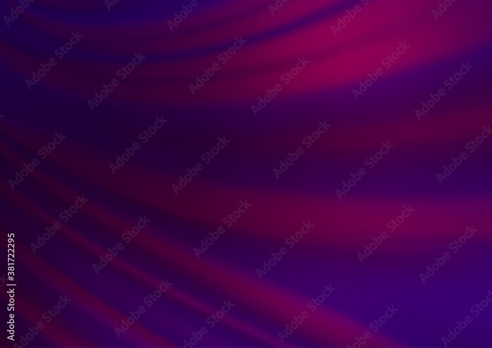 Naklejka premium Dark Purple vector blurred background. Colorful illustration in abstract style with gradient. Brand new design for your business.