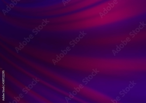 Dark Purple vector blurred background. Colorful illustration in abstract style with gradient. Brand new design for your business.