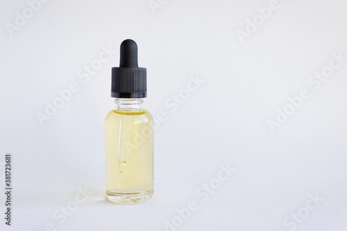 Bottle of essential oil dropper, professional skin care