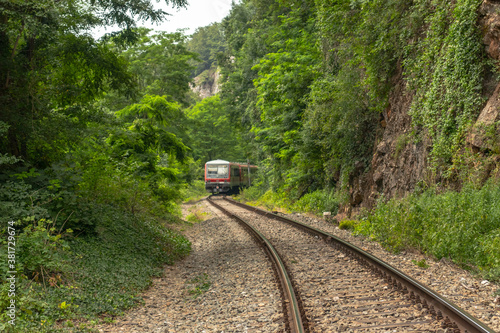 train in the countryside
