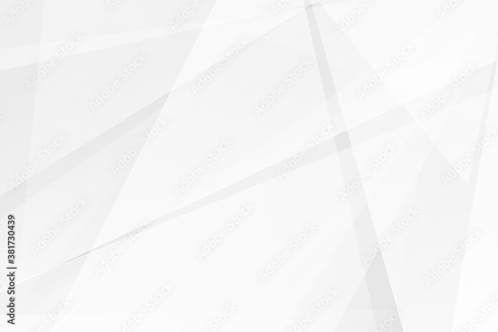 Obraz premium Abstract white and grey on light silver background modern design. Vector illustration EPS 10.