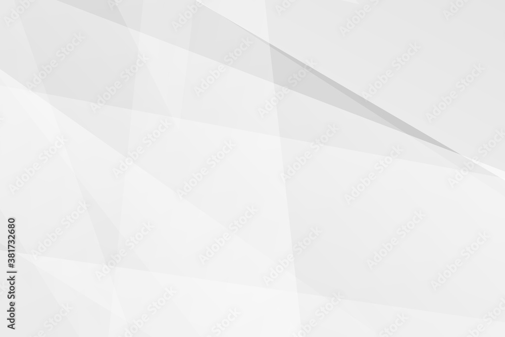 Obraz premium Abstract white and grey on light silver background modern design. Vector illustration EPS 10.