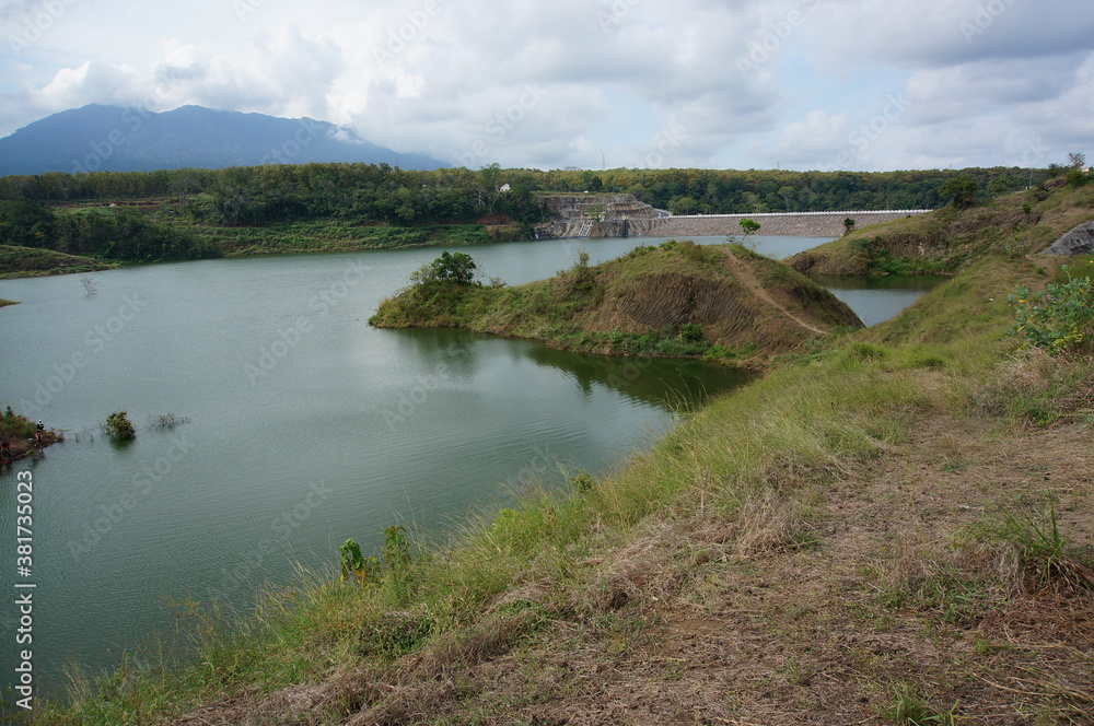 Reservoir is an artificial lake used as a river dam that aims to store water.