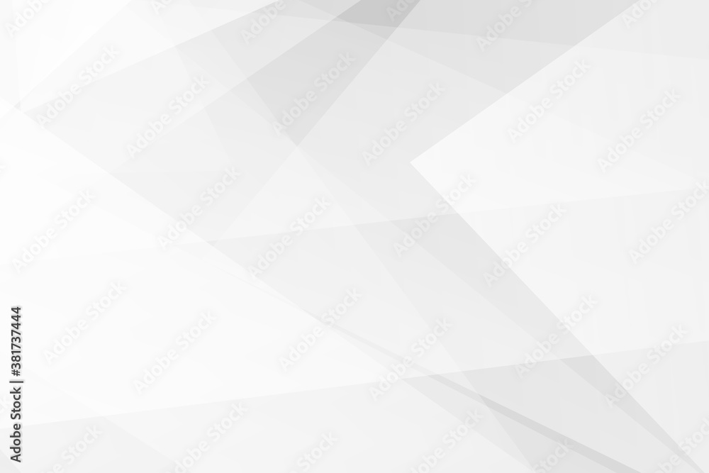 Obraz premium Abstract white and grey on light silver background modern design. Vector illustration EPS 10.