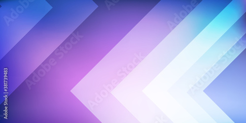 Colorful purple and blue landing page. Blurred lilac violet color gradient background with minimal geometric shapes composition. Vector illustration for your graphic design, banner, poster, website.