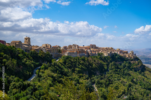 Enna (Sicily, Italy) - A view of the ancient centre of Enna, the allest town in italy