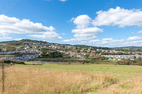 Landscape photo of Charmouth in Dorset photo