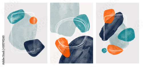 vector illustration. A minimalistic hipster colored frame design. Vector line gradient halftone. frame for text Modern Art graphics. design business cards, invitations, gift cards, flyers ,brochures