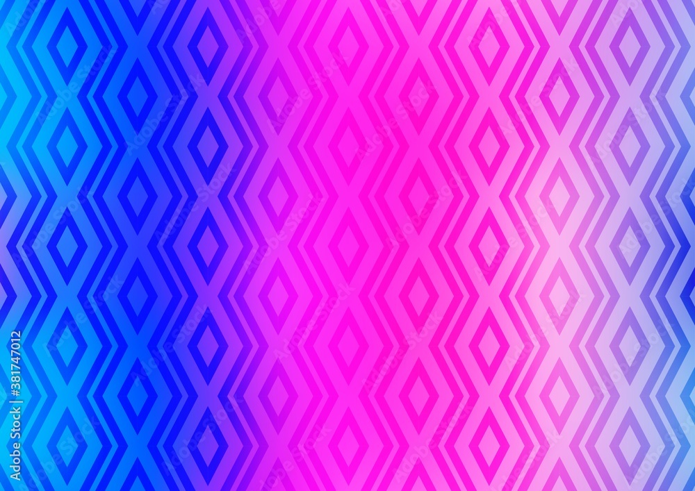 Light Pink, Blue vector background with lines, rhombuses. Colorful lines, squares on abstract background with gradient. Pattern for websites, landing pages. Light Pink, Blue vector background with lines, rhombuses. Colorful lines, squares on abstract background with gradient. Pattern for websites, landing pages.
