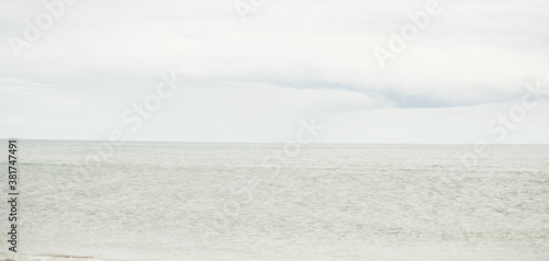 Fototapeta Naklejka Na Ścianę i Meble -  Endless sea with storm approaching