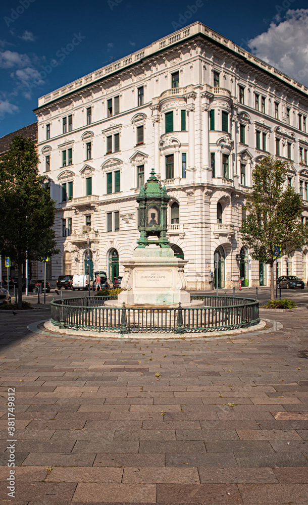 Batthyany's sanctuary lamp in Budapest, Hungary