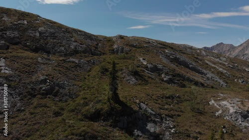 Hikers on the top of a mountain