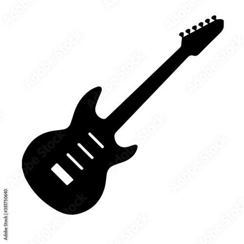 electric guitar vector
