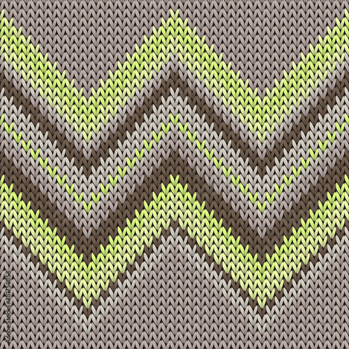 Soft zig zal lines christmas knit geometric 