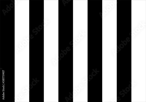 Estampado de rayas verticales en blanco y negro