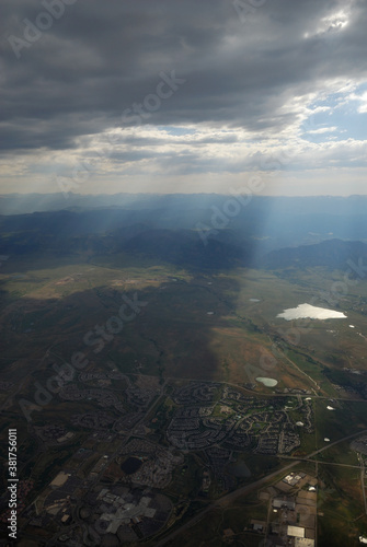 Marsahall Lake in Jefferson County suburb of Denver Colorado photo