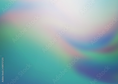 Light BLUE vector abstract blurred background. A completely new color illustration in a bokeh style. Brand new design for your business.