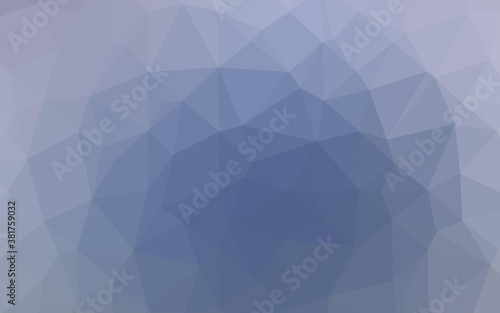 Fototapeta Naklejka Na Ścianę i Meble -  Light BLUE vector abstract polygonal cover. Modern geometrical abstract illustration with gradient. Triangular pattern for your business design.