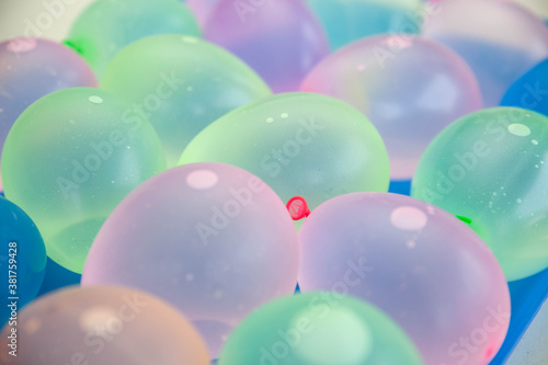 water fight balloons birthday party balloons background