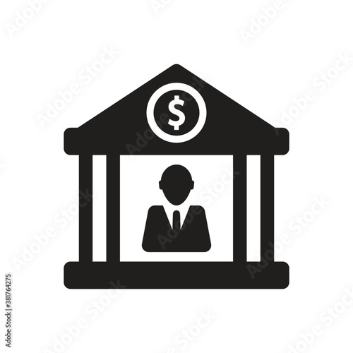 banker icon - Bank manager icon