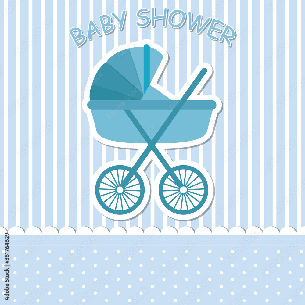 Cute design elements for baby shower invitation. Vector illustration. Cute design elements for baby shower invitation. Vector illustration.
