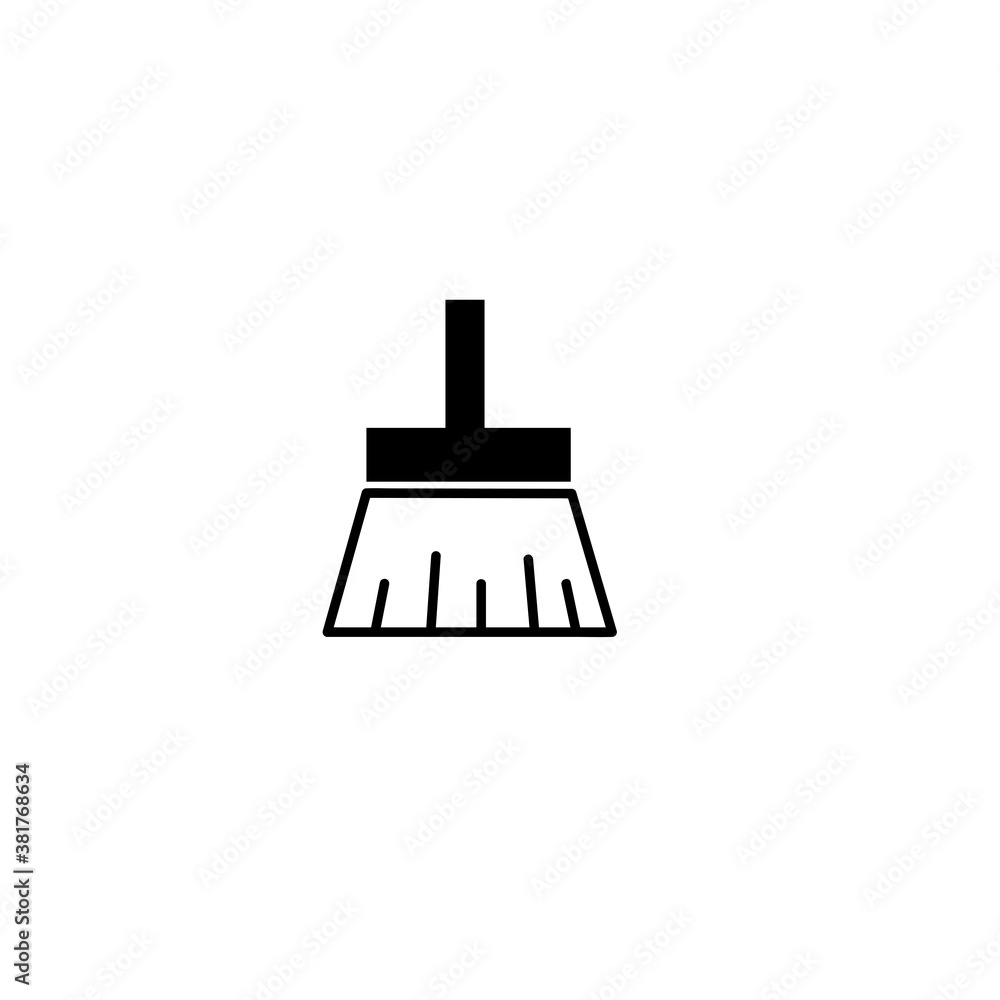 Paint brush icon vector isolated on white background. Paint brush icon vector isolated on white background.