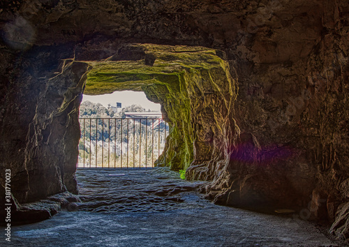 Interior shot of the Casemates de la Pétrusse in Luxembourg