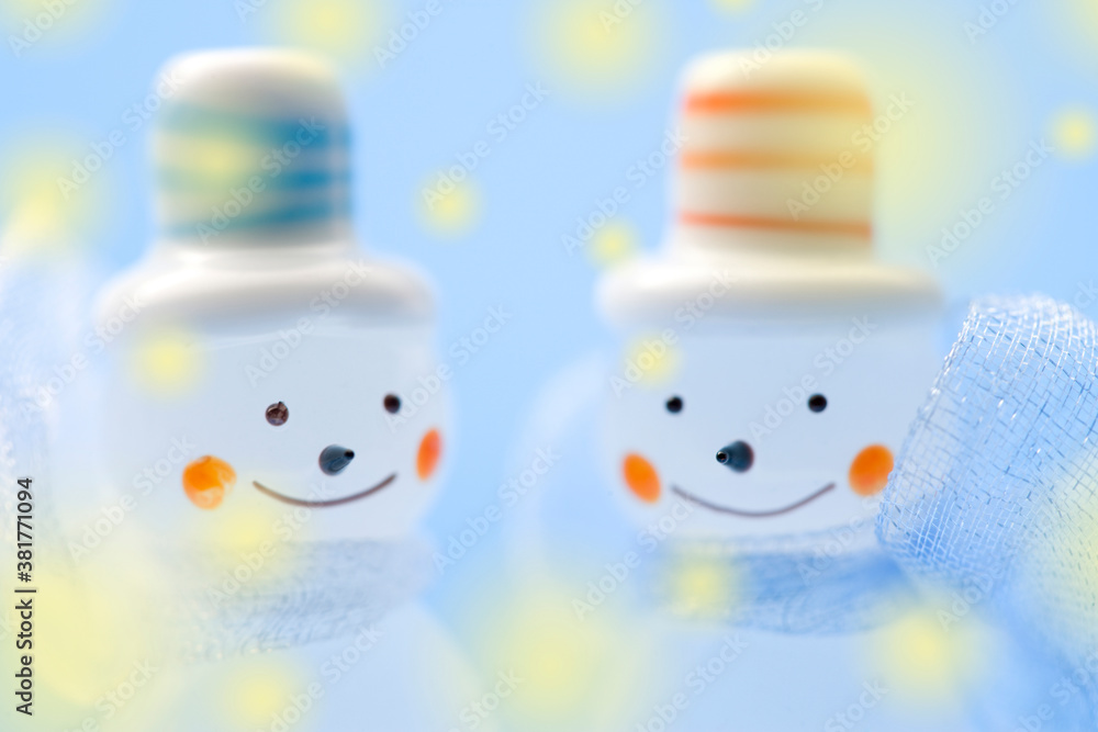 Obraz premium 雪だるま