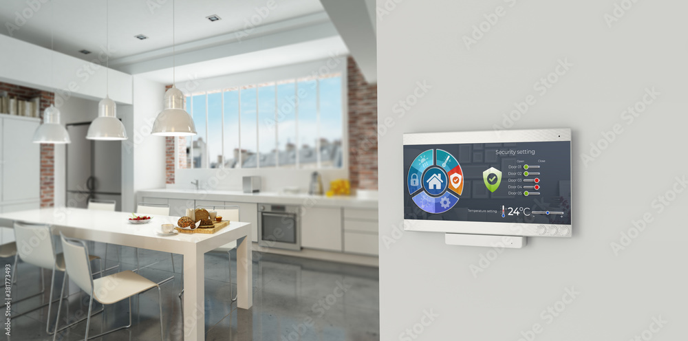 Home automation control station Home automation control station