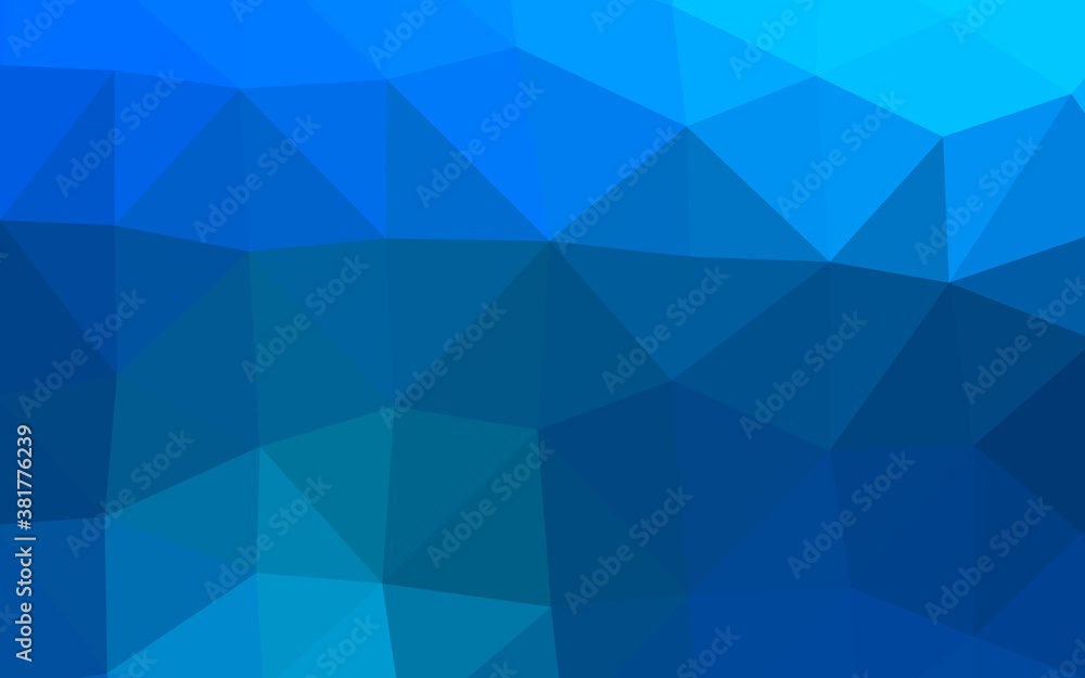 Light BLUE vector abstract polygonal layout. A sample with polygonal shapes. Template for a cell phone background. Light BLUE vector abstract polygonal layout. A sample with polygonal shapes. Template for a cell phone background.