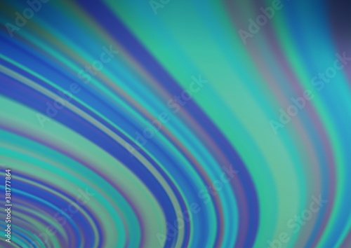 Light BLUE vector glossy bokeh pattern. A vague abstract illustration with gradient. The elegant pattern for brand book.