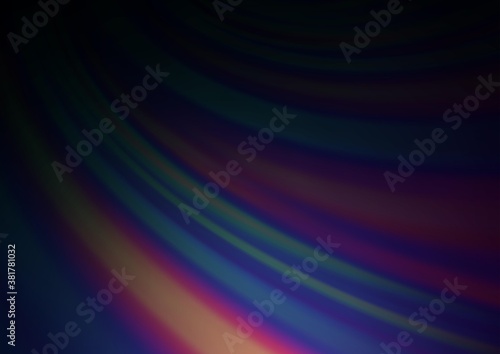 Dark Purple vector abstract template. Colorful illustration in blurry style with gradient. The best blurred design for your business.