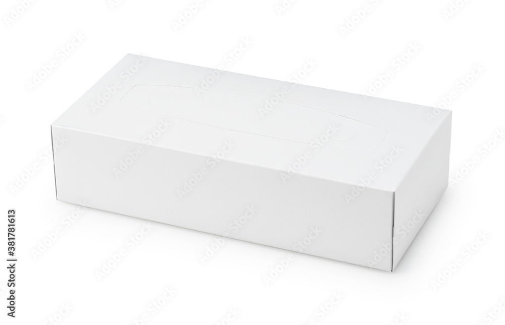 Tissue paper on a white background Tissue paper on a white background