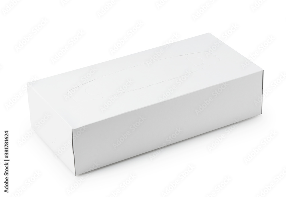 Tissue paper on a white background Tissue paper on a white background