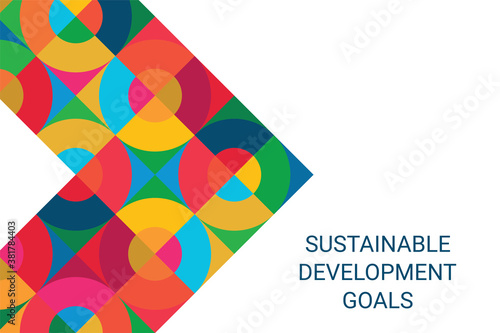 Sustainable Development Goals. Illustration EPS