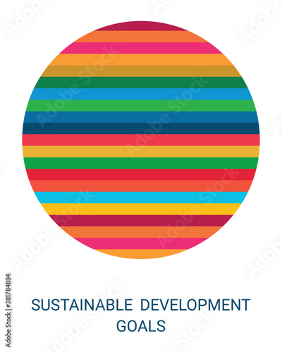 Sustainable Development Goals. Illustration EPS