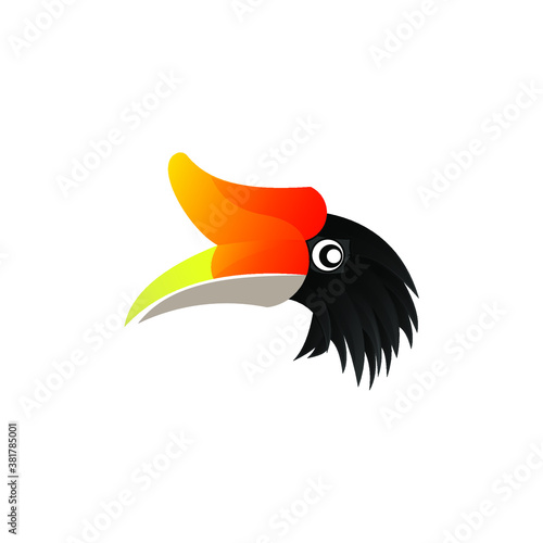 

this is the hornbill logo for the needy